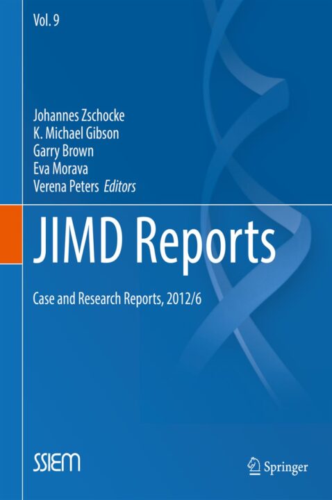 JIMD Reports - Case and Research Reports, 2012/6