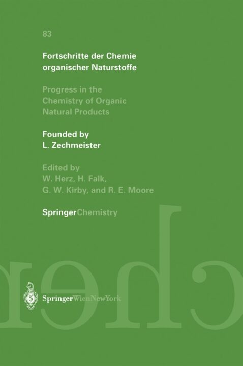 Fortschritte der Chemie organischer Naturstoffe