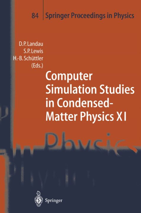 Computer Simulation Studies in Condensed-Matter Physics XI