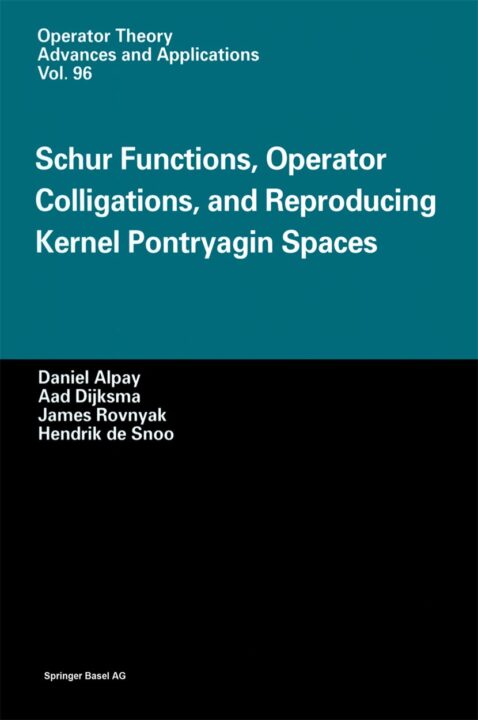 Schur Functions, Operator Colligations, and Reproducing Kernel Pontryagin Spaces