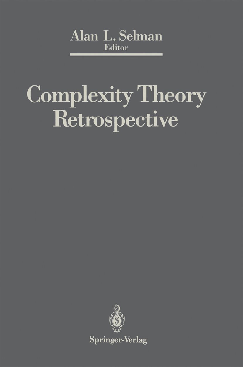 Complexity Theory Retrospective