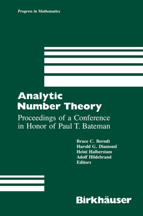 Analytic Number Theory