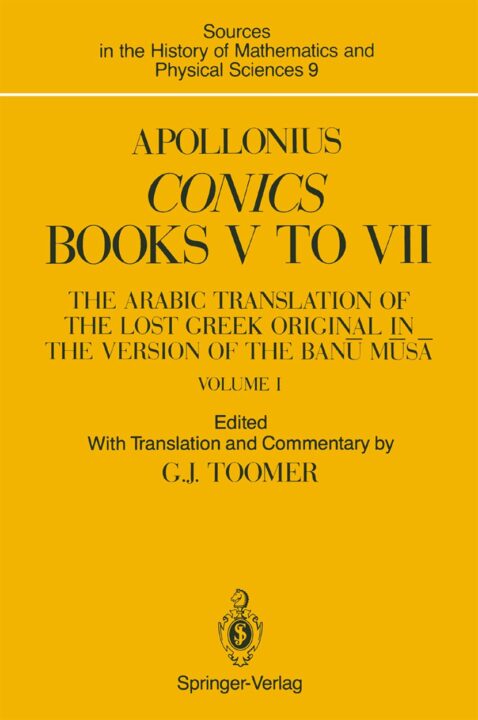Apollonius: Conics Books V to VII