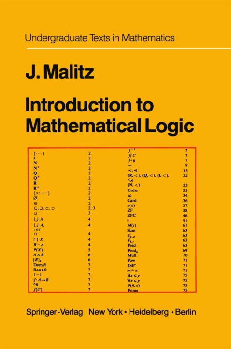 Introduction to Mathematical Logic