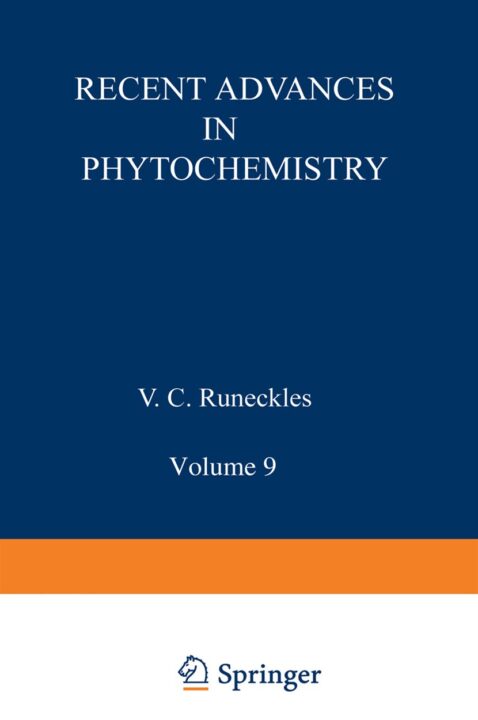 Recent Advances in Phytochemistry