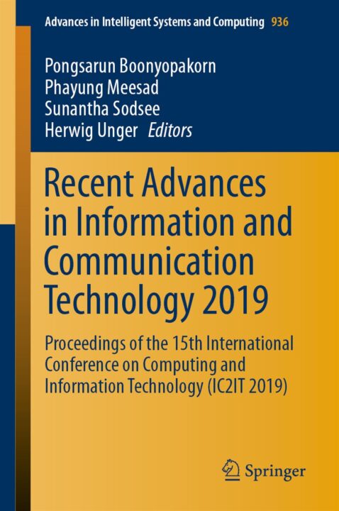 Recent Advances in Information and Communication Technology 2019