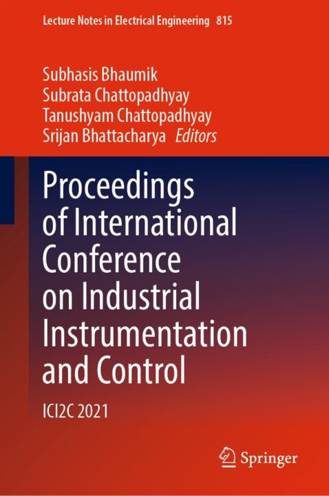 Proceedings of International Conference on Industrial Instrumentation and Control