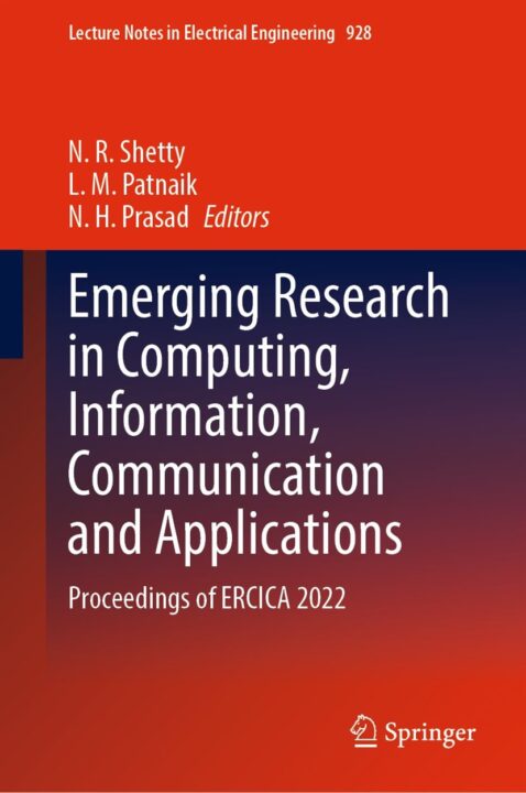 Emerging Research in Computing, Information, Communication and Applications