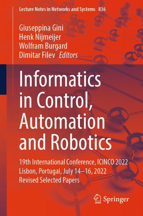 Informatics in Control, Automation and Robotics