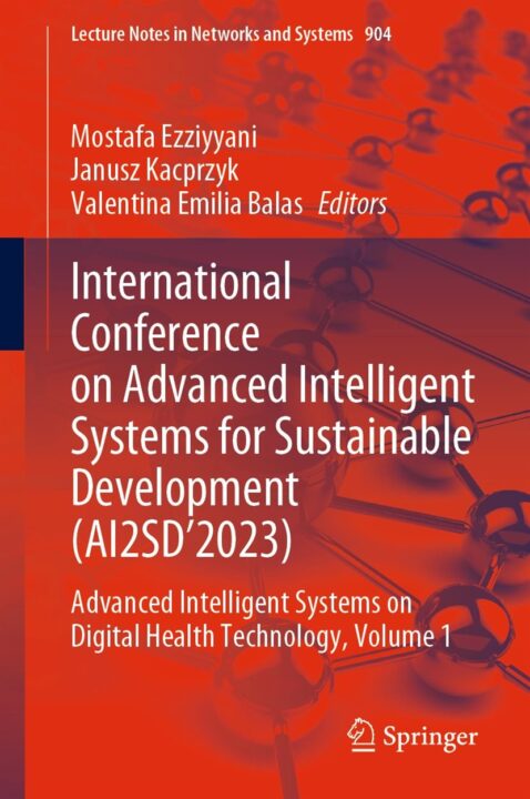 International Conference on Advanced Intelligent Systems for Sustainable Development (AI2SD’2023)