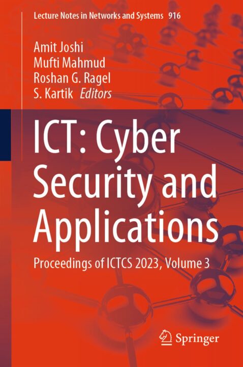 ICT: Cyber Security and Applications
