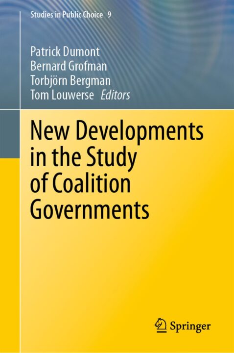 New Developments in the Study of Coalition Governments