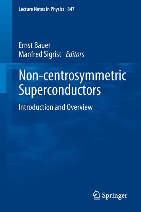 Non-Centrosymmetric Superconductors