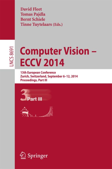 Computer Vision -- ECCV 2014