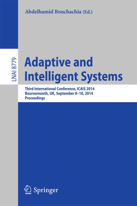 Adaptive and Intelligent Systems