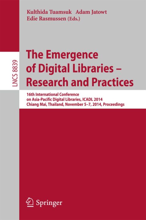 The Emergence of Digital Libraries -- Research and Practices