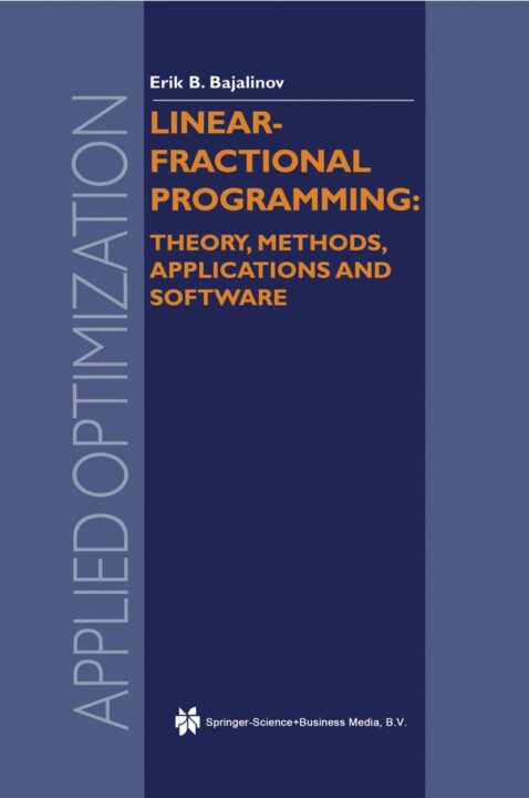 Linear-Fractional Programming Theory, Methods, Applications and Software
