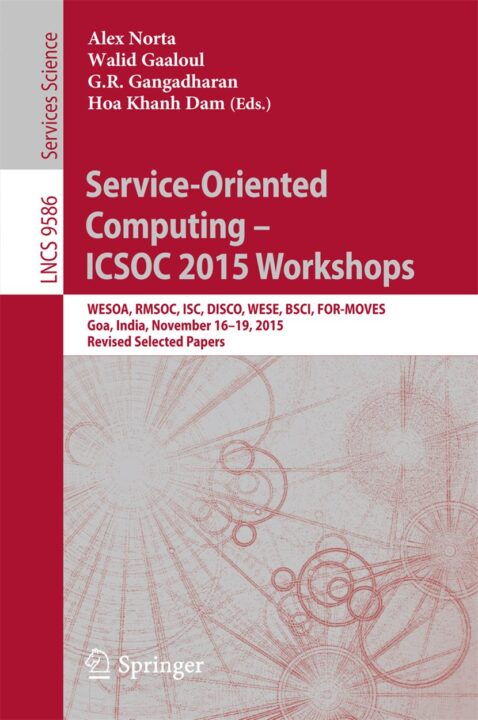 Service-Oriented Computing – ICSOC 2015 Workshops
