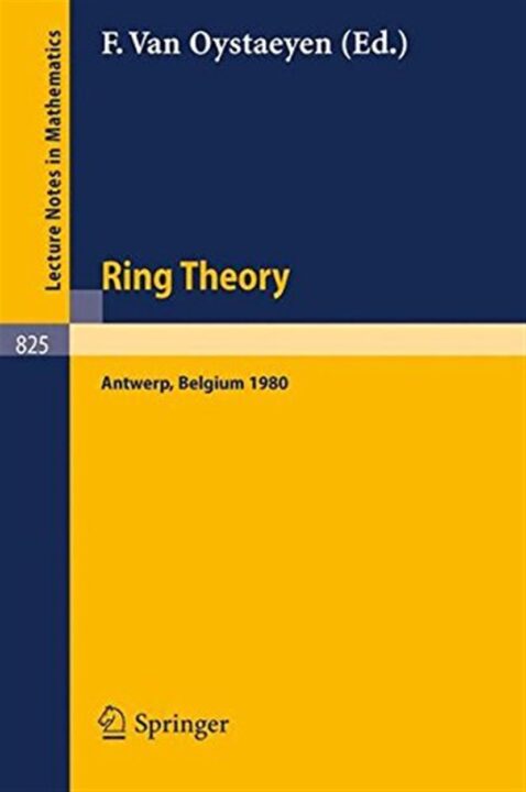 Ring Theory, Antwerp 1980