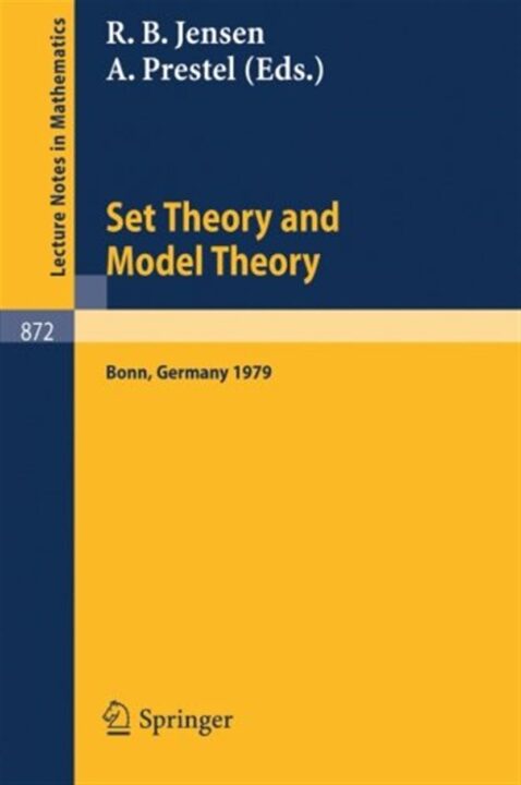 Set Theory and Model Theory