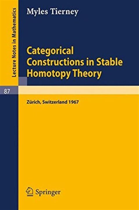 Categorical Constructions in Stable Homotopy Theory