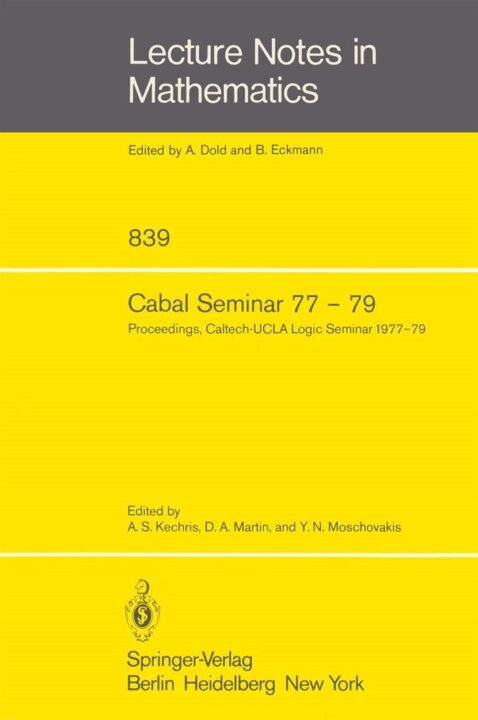 Cabal Seminar 77 – 79