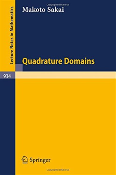 Quadrature Domains