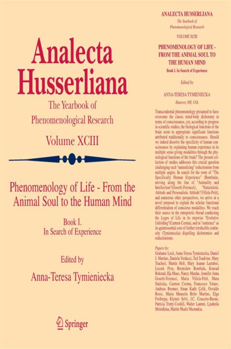 Phenomenology of Life - From the Animal Soul to the Human Mind
