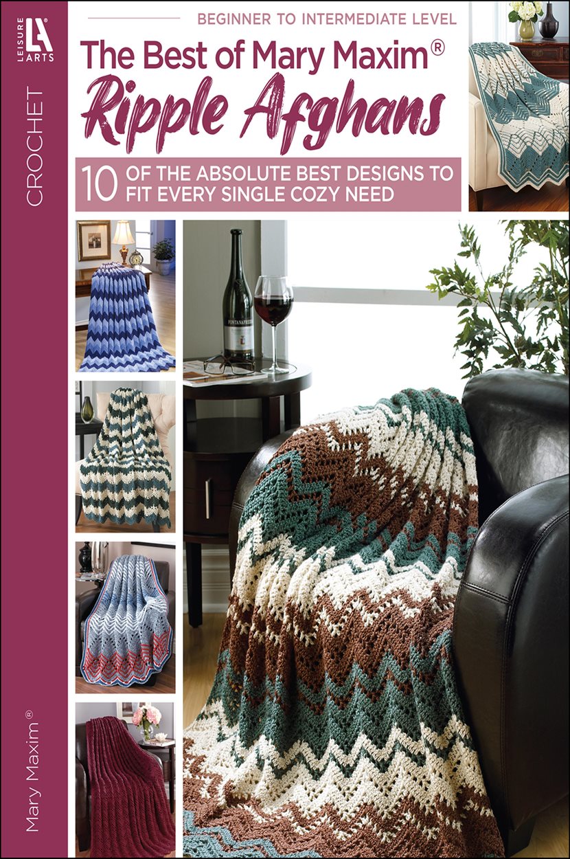 The Best of Mary Maxim Ripple Afghans