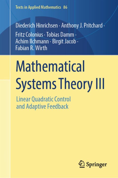 Mathematical Systems Theory III