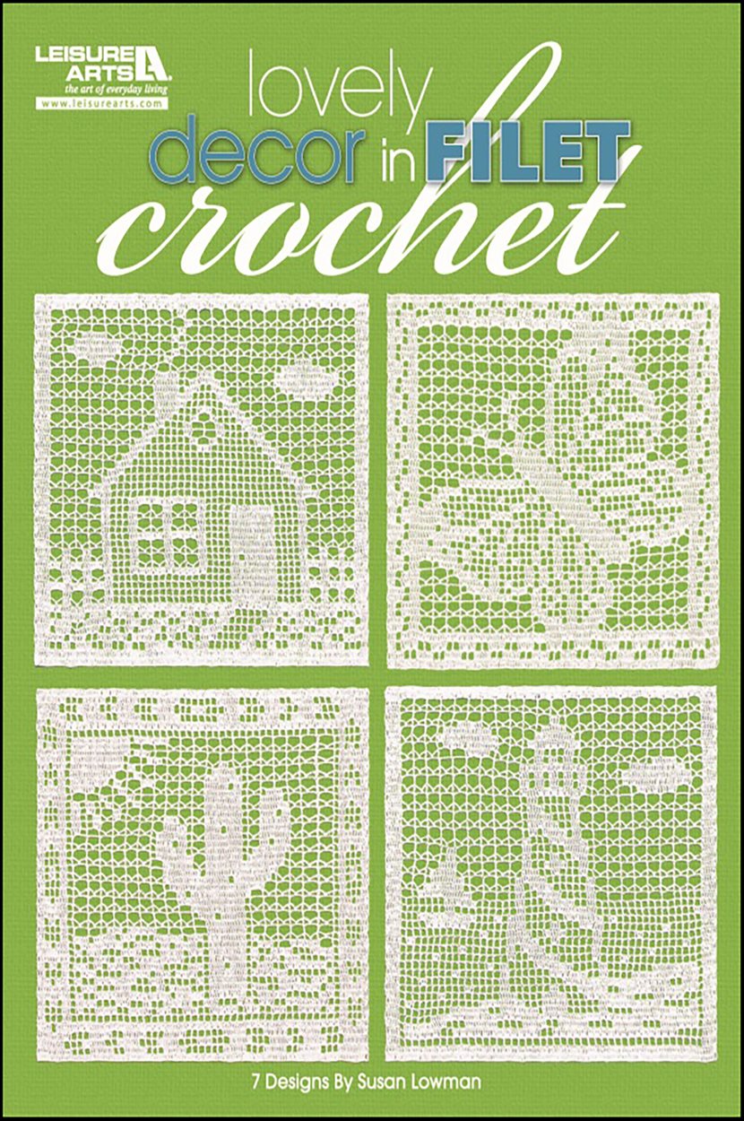 Lovely Décor In Filet Crochet