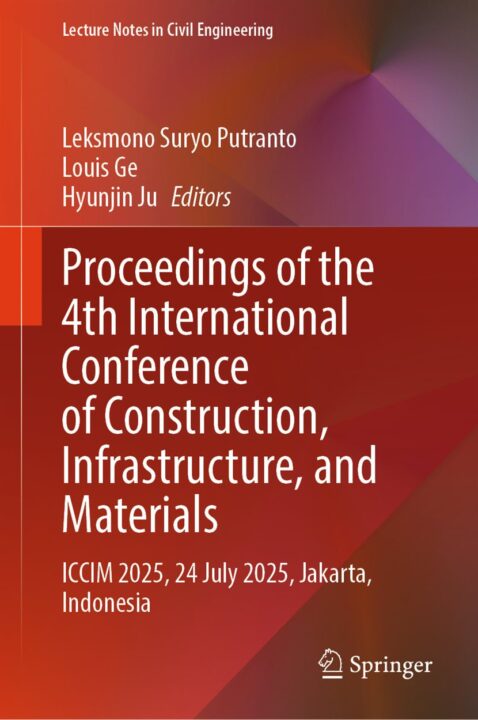 Proceedings of the 4th International Conference of Construction, Infrastructure, and Materials