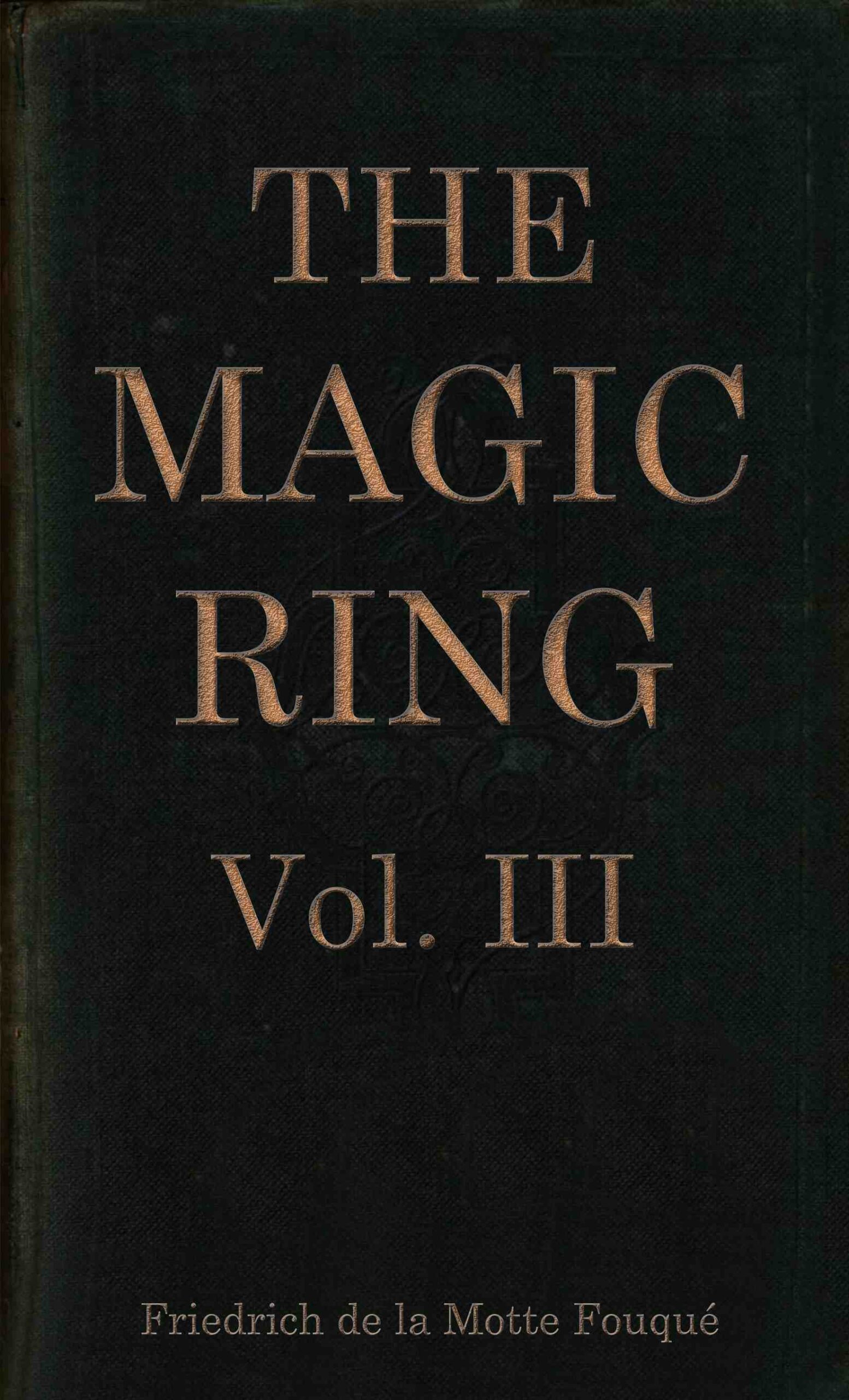 The magic ring, Vol. 3 (of 3) cover