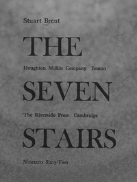 The seven stairs book cover