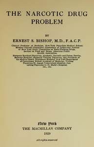 The narcotic drug problem book cover