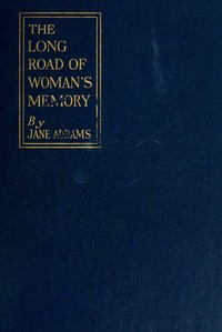 The long road of woman's memory book cover