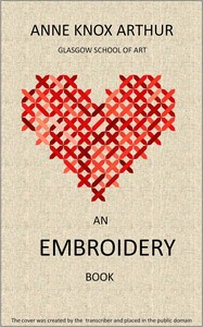 An embroidery book book cover