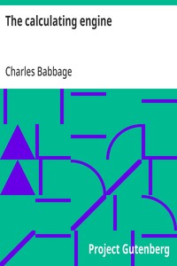 The calculating engine book cover