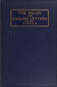 The salon and English letters book cover