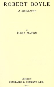 Robert Boyle book cover