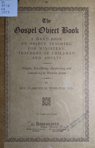 The gospel object book book cover