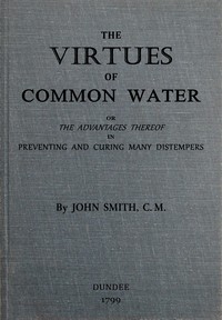 The virtues of common water book cover