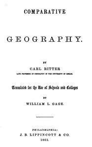 Comparative geography book cover