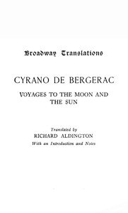 Voyages to the Moon and the Sun book cover
