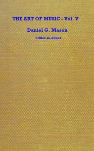 The art of music, Vol. 05 (of 14) book cover