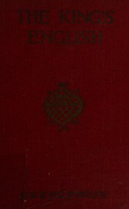 The King's English book cover