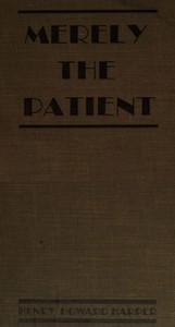 Merely the patient book cover