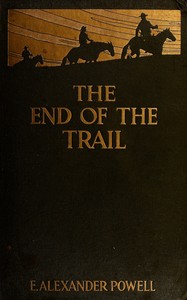 The end of the trail book cover