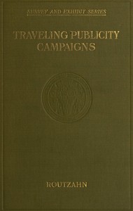 Traveling publicity campaigns book cover