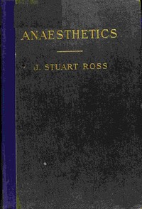 Handbook of anæsthetics book cover